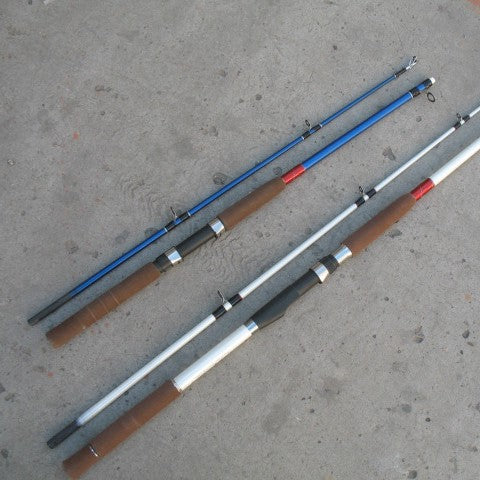 2-Section Carbon Fiber Fishing Rod for Lure, Trolling, and Boat Fishing