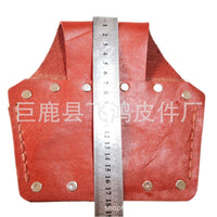 Leather Portable Tool Pouch for Electricians and Home Repair