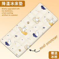Cooling Gel Mat for Summer Bed, Single/Double Dormitory Use, Pillow and Sleeping Mat