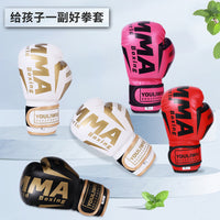 Professional Boxing Gloves for Kids & Adults - Muay Thai, Kickboxing, Sparring, Punching Bag Training