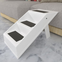 Foldable Pet Ramp for Dogs - Portable Plastic Dog Ladder for Stairs and Vehicles