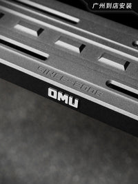 OMU Quick Release Side Steps for Jeep Wrangler JL Gladiator JT Anti-Scratch Rock Sliders