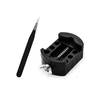 Watch Repair Tool Kit with Case Opener Holder for Back Cover Removal