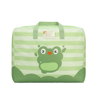 Cartoon Kids Quilt Storage Bag Large Capacity Clothes Organizer for Kindergarten Students