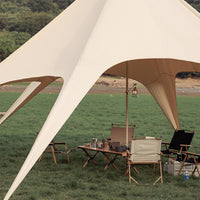 Portable Outdoor Camping Tarp Sun Shelter for Large Groups