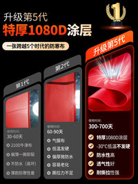Waterproof Transparent Sidewall for Outdoor Canopy Tent, Windproof Rainproof Sunshade for Stalls
