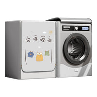 Washing Machine Cover Waterproof Dustproof Sunscreen Heat Insulation Roller Type