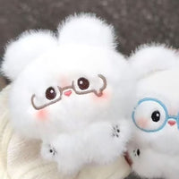 Soft Plush Crying Bunny Bear Keychain Pendant Toy