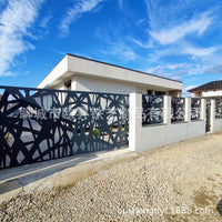 CNC Laser Cut Decorative Fence Panel for Villa Garden and Municipal Landscape