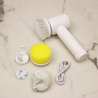 Electric Cleaning Brush Handheld Rechargeable Scrubber for Kitchen Bathroom Dish Washing Shoe Cleaning
