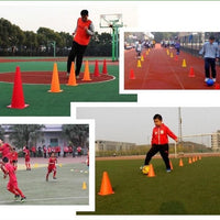 18-23cm Soccer Training Cones Agility Markers for Football Drills