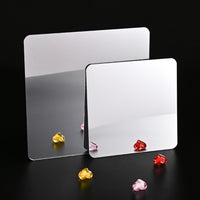 Square Acrylic Mirror Sheets Self-Adhesive for DIY Wall Decor