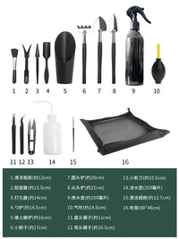 Succulent Plant Gardening Tool Set with Transplanting Mat