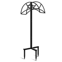 Detachable Metal Garden Hose Holder Stand Outdoor Water Pipe Storage Rack