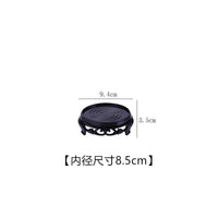 Ceramic Round Plant Pot Saucer with Morandi Colors and Thickened Base