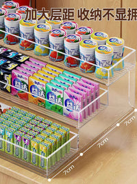Tiered Countertop Display Rack for Snacks and Small Items