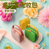 Portable Large Capacity Waterproof Makeup Bag with Brush Holder