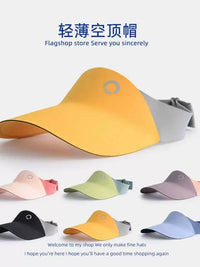 Kids' UV Protection Sun Visor Hat for Outdoor Sports & Beach