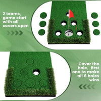 Portable Indoor Golf Putting Green Practice Mat