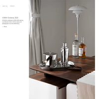 European Style Stainless Steel Ice Bucket Set with Tongs and Tray for Home and Commercial Use