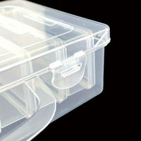 Desktop Organizer Box with Lid for Earphones, Cables, and Small Items