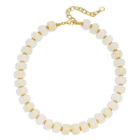 Exaggerated Colorful Resin Acrylic Beaded Choker Necklace for Women