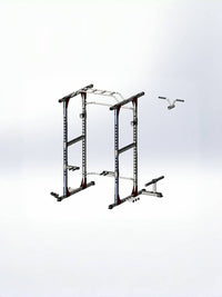 Multi-functional Home Gym Smith Machine Squat Rack with Lat Pulldown