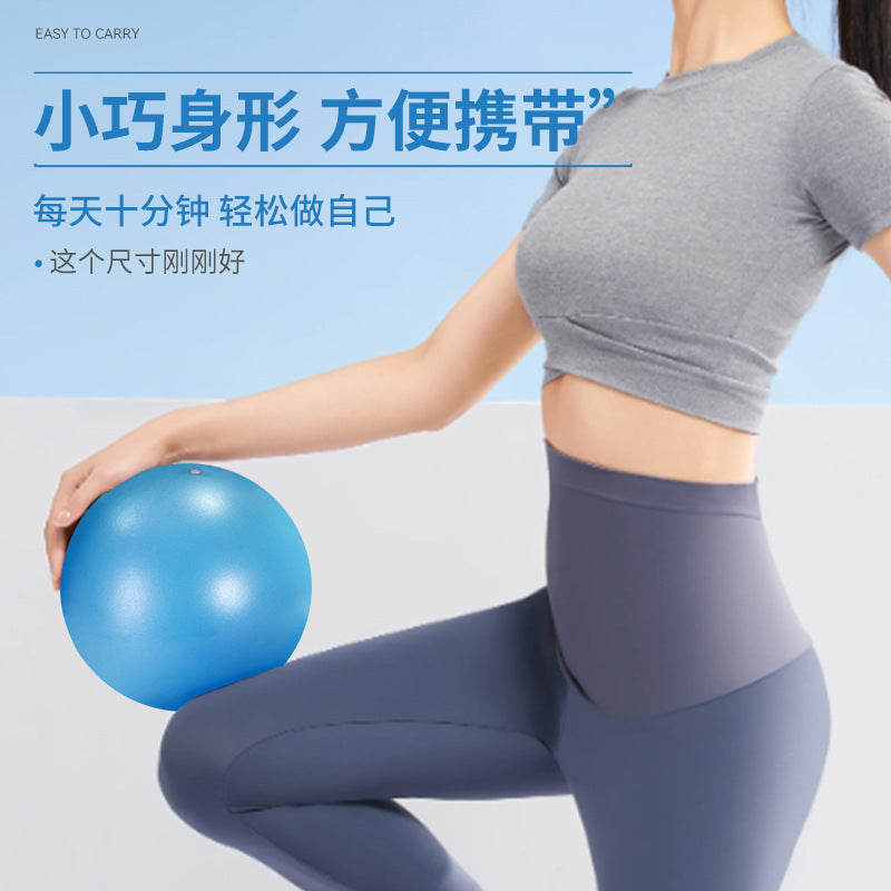 Mini PVC Pilates Ball for Strength Training, Yoga, and Muscle Relaxation