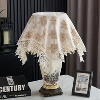 Lace Dust Cover for Small Appliances and Lamps