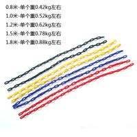 Swing Chain Extension Kit with Coated Steel Chains for Outdoor Swings and Rocking Chairs