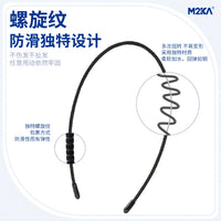 M2Ka Ultra-Thin Invisible Headband for Women and Men, Non-Slip Hair Hoop for Washing Face, Sports, and Bangs