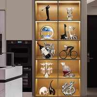 Nordic Modern Creative Craft Wine Cabinet TV Cabinet Decoration High-End Living Room Entrance Light Luxury Ornaments Wholesale