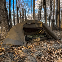 Outdoor Single Person Pop-Up Mosquito Net Tent with Waterproof Flysheet