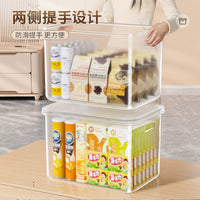 Clear Stackable Storage Bins with Lids for Toys, Snacks, and Clothing