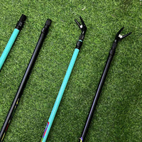 Carbon Fiber Fishing Rod Holder & Landing Net Pole with Rear Mount, Telescopic