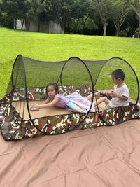 Foldable Mosquito Net Tent for Beds, Full Enclosure, Easy Installation, Adjustable for Office Nap and Sleep