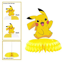 Pokemon Honeycomb Centerpiece Decorations for Birthday Parties and Events