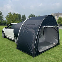 Upgraded Wide Double-Door Bicycle Storage Tent Motorcycle Tail Tent