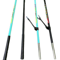 Carbon Fiber Fishing Rod Holder & Landing Net Pole with Rear Mount, Telescopic