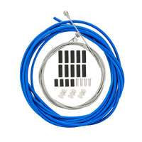ZTTO Mountain Bike Brake and Derailleur Cable Set with Colorful Cores for V-Brake and Disc Brakes