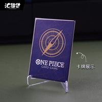 Acrylic Tripod Card Holder, Mini Shell Card Clip, Universal Transparent Display Stand