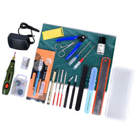Gundam Model Building Tool Kit with Storage Box, Nippers, Knife, Tweezers, and Sandpaper