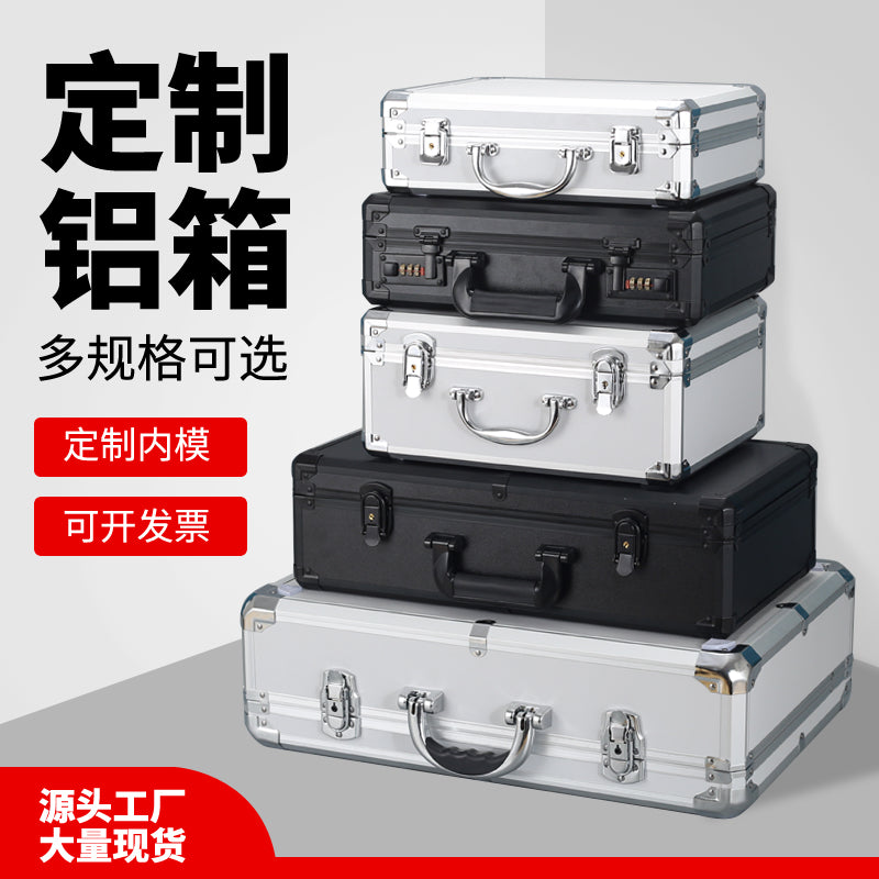 Aluminum Alloy Tool Case with Key Lock for Instruments and Samples