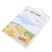 A4 Spiral Sketchbook Thickened Watercolor Drawing Pad for Artists