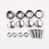 Motorcycle License Plate Frame Screws and Nuts Set