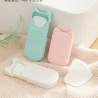 Portable Disposable Soap Sheets for Travel and Handwashing, Boxed
