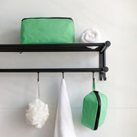 Portable Waterproof Cosmetic Travel Bag with Large Capacity for Outdoor Use