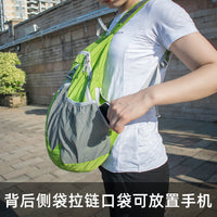 Outdoor Ultralight Foldable Backpack for Women, Thin Portable Travel Daypack, Lightweight Waterproof Small Bag for Hiking