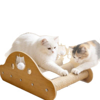 Cat Litter Trapping Mat with Paw Cleaning Grid for Cats