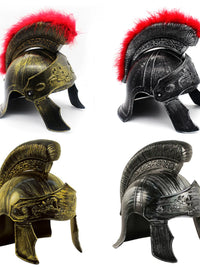 Roman Spartan Warrior Helmet for Cosplay and Parties, Adult Size